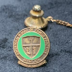 Vintage 69' American Board of Family Practice 10K Gold Filled tie tack